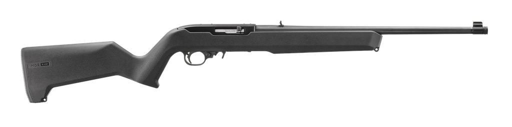RUGER 10/22 22LR 18.5" BLACK WITH MAGPUL MOE X-22 STOCK 31216