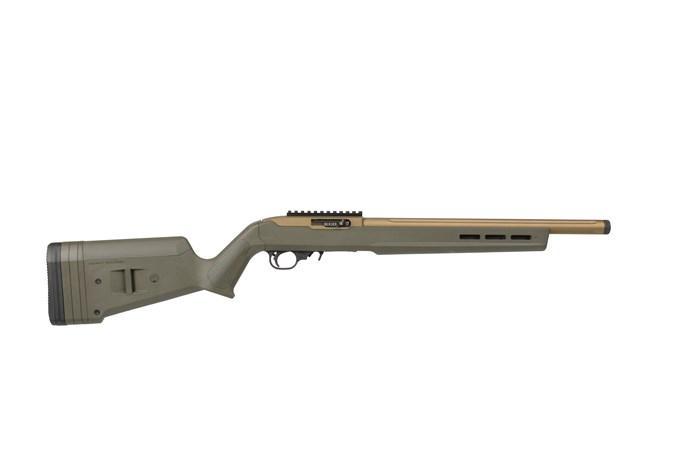 RUGER 10/22 MAGPUL HUNTER 22 LR OD GREEN / BRONZE 31192
