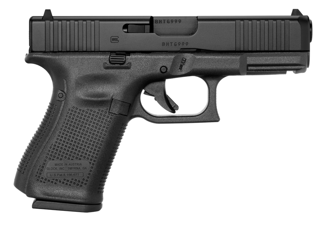 GLOCK PA195S203 G19 GEN5 COMPACT 9MM LUGER 15+1 4.02" BLACK